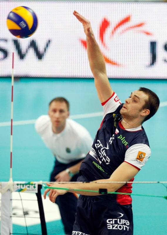 Volleyball. PlusLiga. Jastrzebski Wegiel - ZAKSA Kedzierzyn-Kozle. 11.01.2014