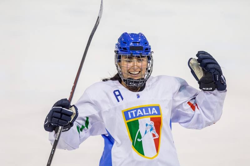 Ice Hockey. Women's World Championship Division 1B. Italy - Kazakhstan. 11.04.2022