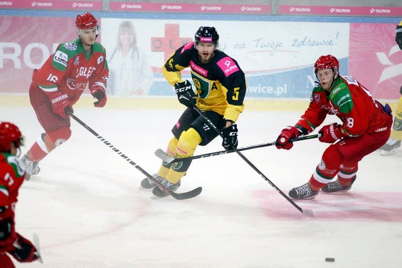 Ice Hockey. Tauron Hokej Liga. Tauron KH GKS Katowice - Zaglebie Sosnowiec. 14.09.2018