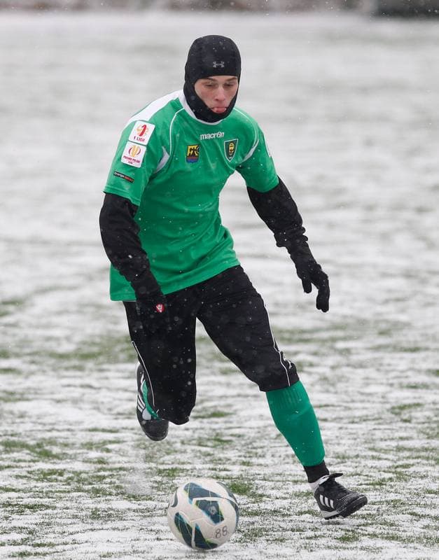Football. Sparing. GKS Katowice - Gornik Leczna. 25.01.2014
