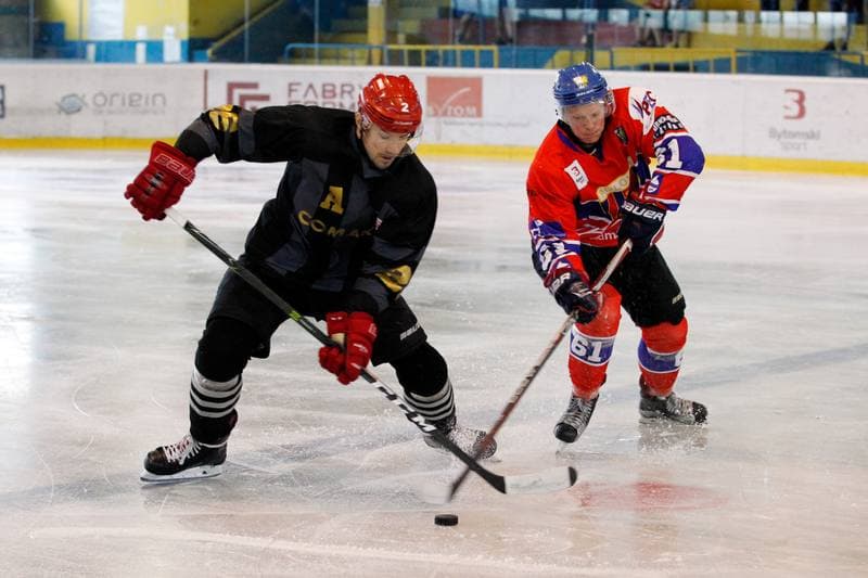 Ice Hockey. Sparing. Polonia Bytom - Comarch Cracovia. 15.08.2017