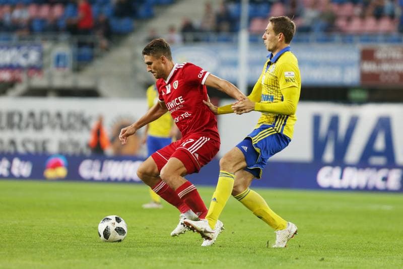 Football. Lotto Ekstraklasa. Piast Gliwice - Arka Gdynia. 15.09.2018