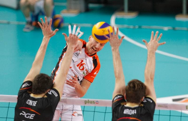 Volleyball. PlusLiga. Jastrzebski Wegiel - Skra Belchatow. 29.01.2014