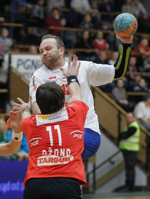 Handball. PGNiG Superliga. Gornik Zabrze - Stal Mielec. 12.02.2014