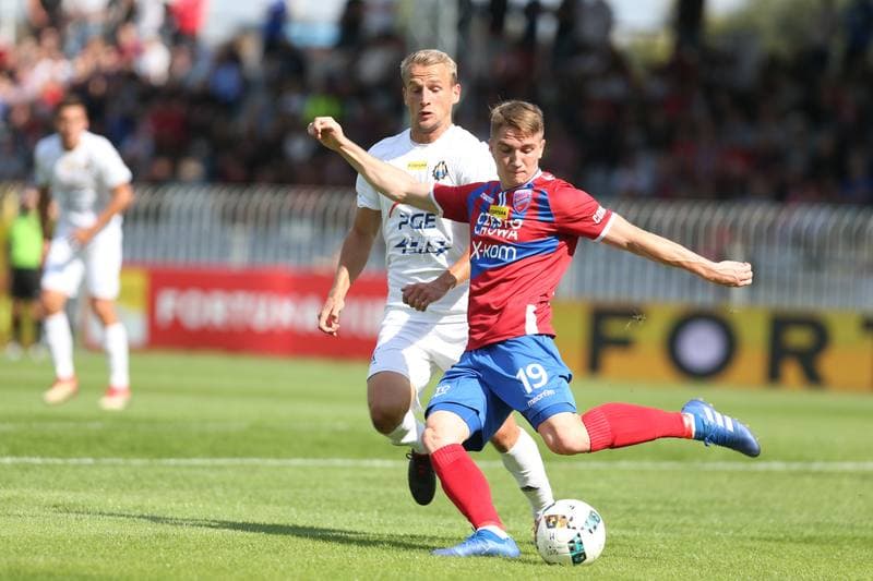 Football. Fortuna I Liga. Rakow Czestochowa - Stal Mielec. 16.09.2018