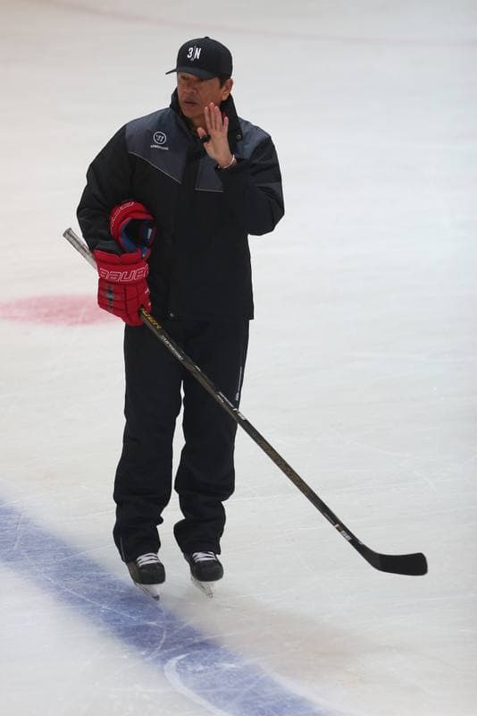 Ice Hockey. Poland national team. Training. 27.09.2017