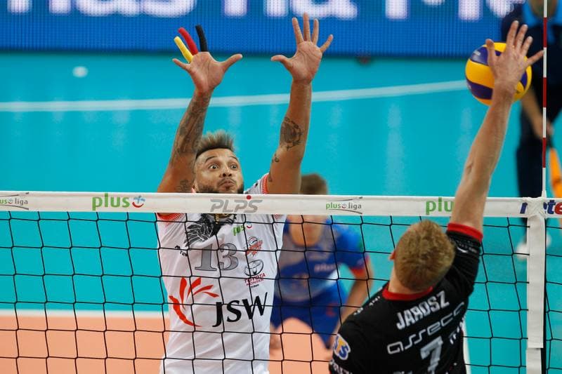 Volleyball. PlusLiga. Jastrzebski Wegiel - Asseco Resovia Rzeszow. 21.10.2017