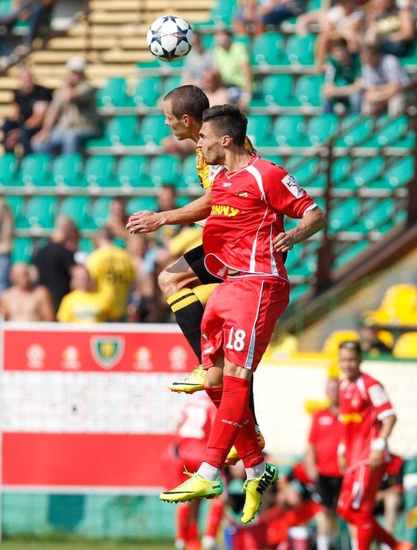 Football. I Liga. GKS Katowice - Widzew Lodz. 02.08.2014