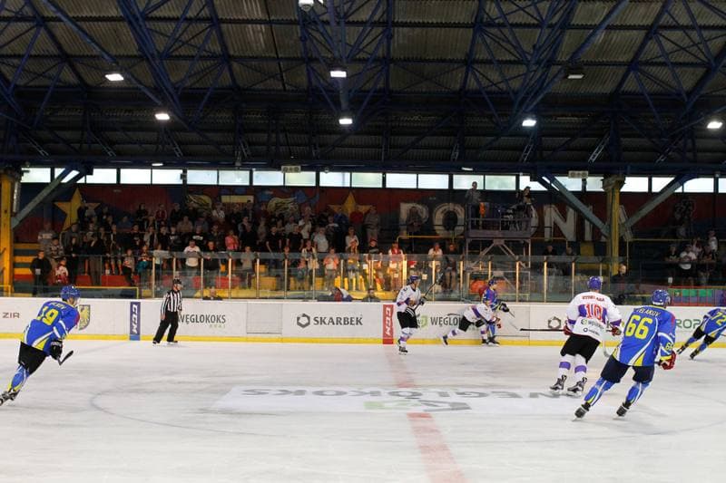 Ice Hockey. Polska Hokej Liga. Weglokoks Kraj Polonia Bytom - PGE Orlik Opole. 21.09.2018
