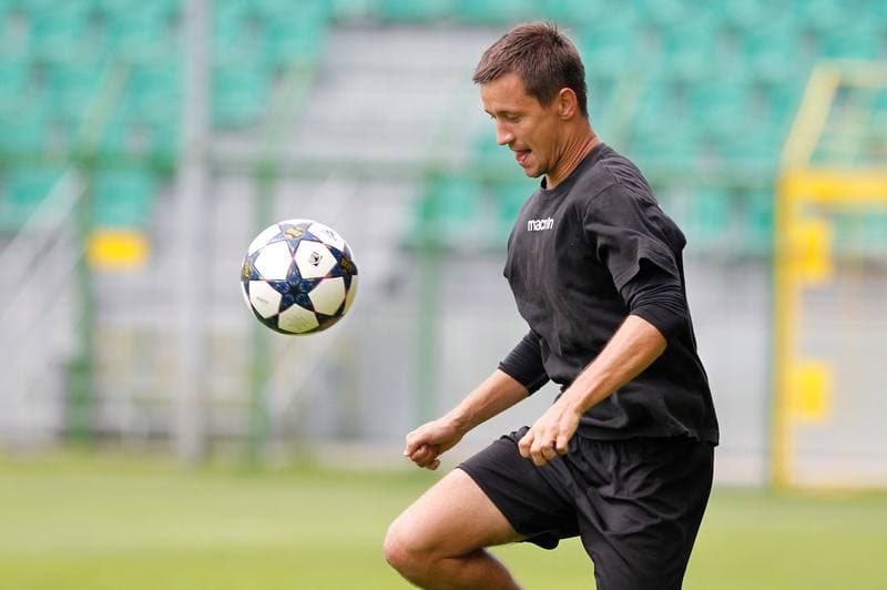 Football. GKS Katowice. Training. 19.01.2015