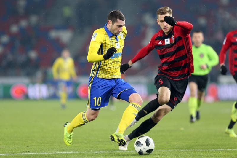 Football. Lotto Ekstraklasa. Gornik Zabrze - Arka Gdynia. 15.12.2018
