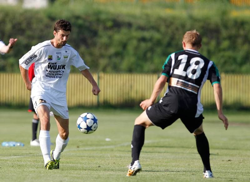 Football. II Liga. Rozwoj Katowice - Energetyk ROW Rybnik. 09.08.2014
