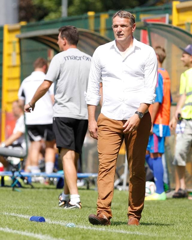 Football. I Liga. Miedz Legnica - GKS Katowice. 10.08.2014