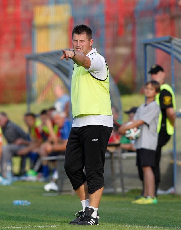 Football. III Liga Opolsko - Slaska. Polonia Bytom - Rekord Bielsko Biala. 10.08.2014