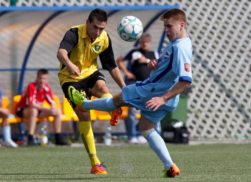 Football. IV Liga. GKS II Katowice - Unia Raciborz. 31.08.2014
