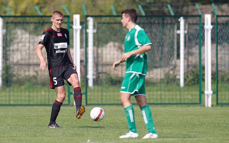 Football. III Liga. Grunwald Ruda Slaska - Gornik II Zabrze. 12.09.2015