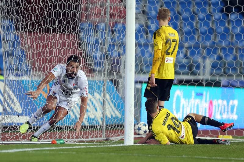Football. Het Liga. Banik Ostrava - MFK Karvina. 25.11.2017