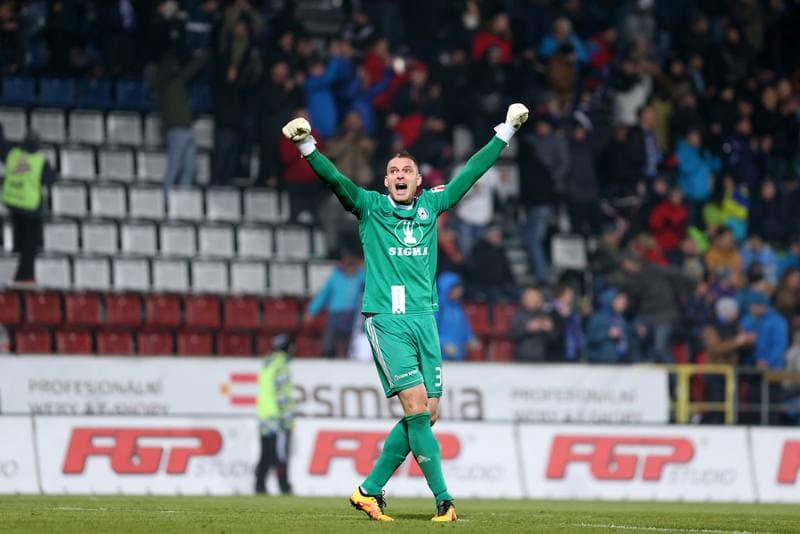 Football. Het Liga. Sigma Olomouc - Sparta Prague. 26.11.2017