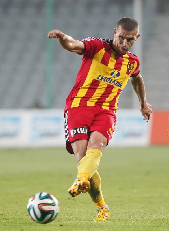 Football. T-Mobile Ekstraklasa. Korona Kielce - Piast Gliwice. 26.09.2014