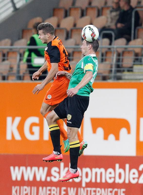 Football. I Liga. Zaglebie Lubin - GKS Katowice. 28.09.2014