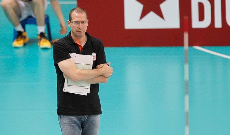 Volleyball. Friendly Match. Jastrzebski Wegiel - Berlin Recycling Volleys. 01.10.2014