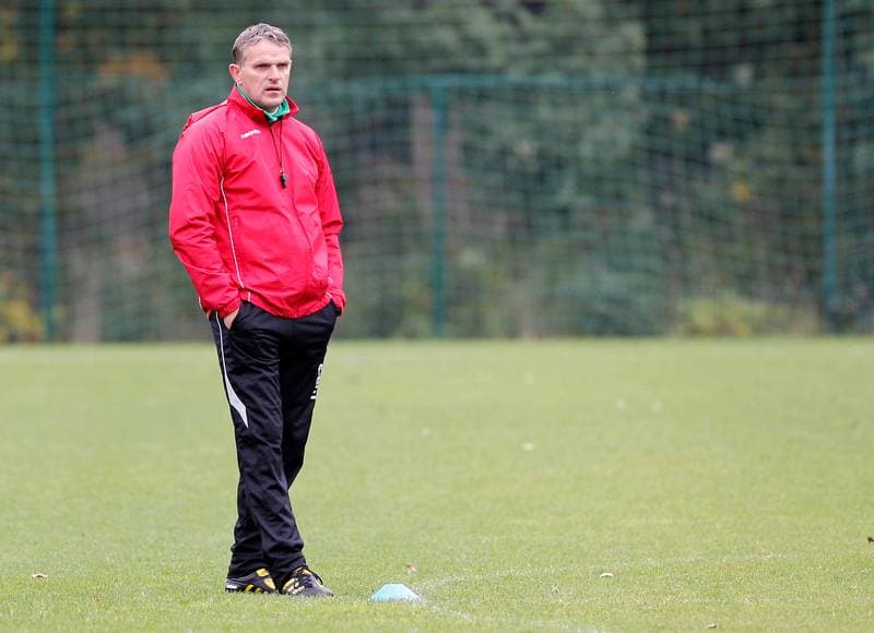 Football. GKS Katowice. Training. 19.01.2015
