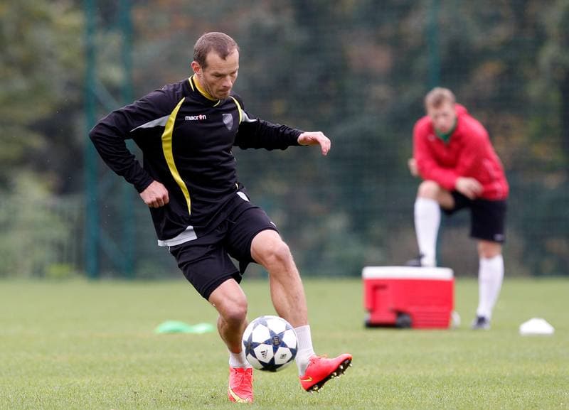 Football. GKS Katowice. Training. 19.01.2015