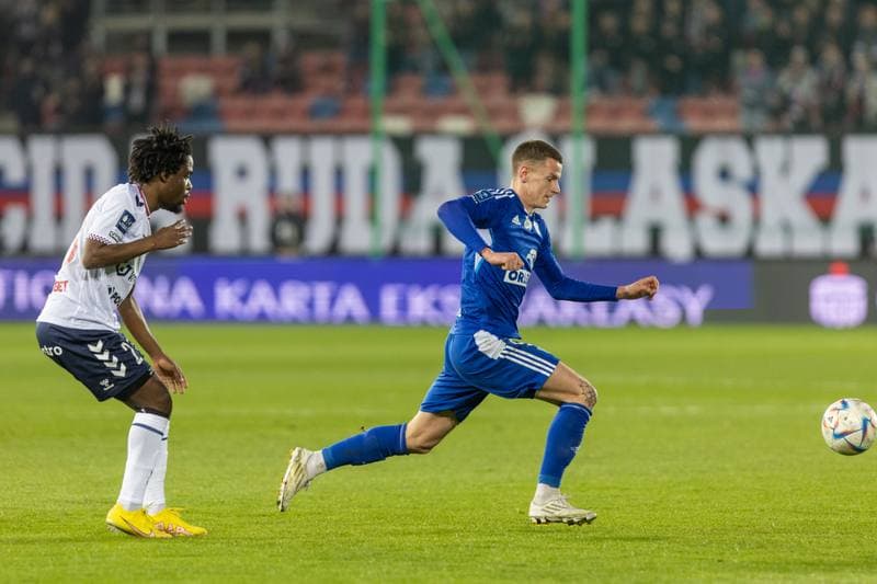 Football. PKO BP Ekstraklasa. Gornik Zabrze - Wisla Plock. 17.03.2023