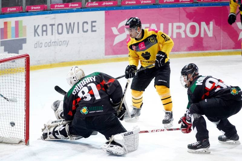 Ice Hockey. Polska Hokej Liga. Tauron KH GKS Katowice - GKS Tychy. 14.01.2018
