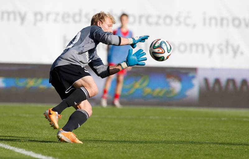 Football. Benefis Jaroslawa Kaszowskiego. Piast Gliwice - Ruch Chorzow. 12.10.2014