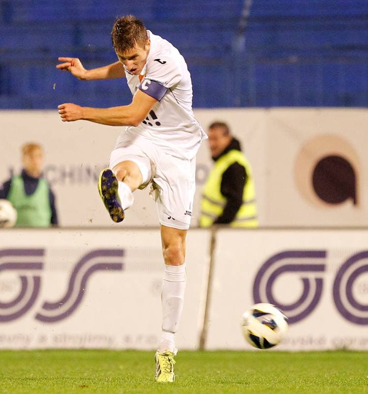 Football. SYNOT Liga. Banik Ostrava - Vysocina Jihlava. 17.10.2014