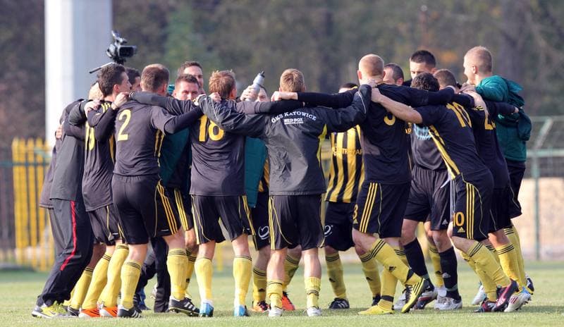 Football. I liga. GKS Katowice - Piast Gliwice. 23.10.2011