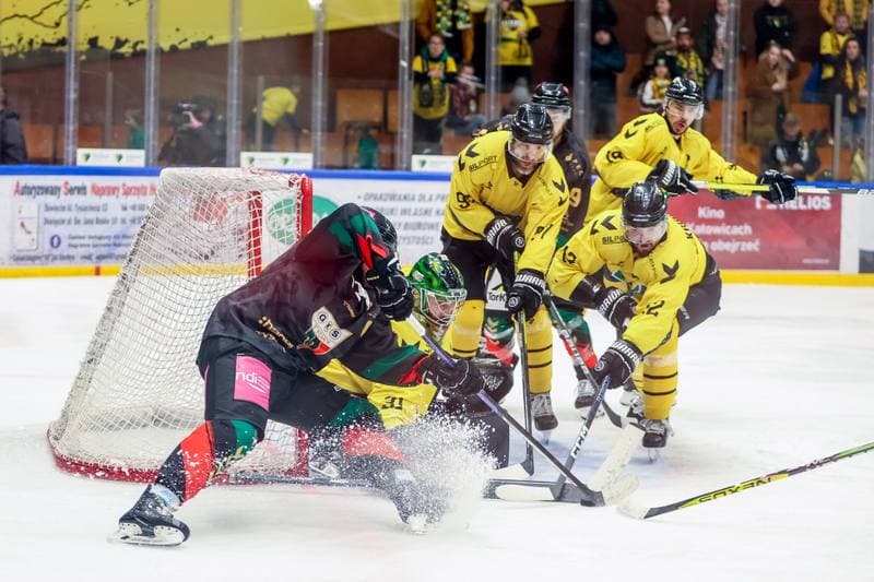 Ice Hockey. Polska Hokej Liga. GKS Katowice - GKS Tychy. 30.03.2023