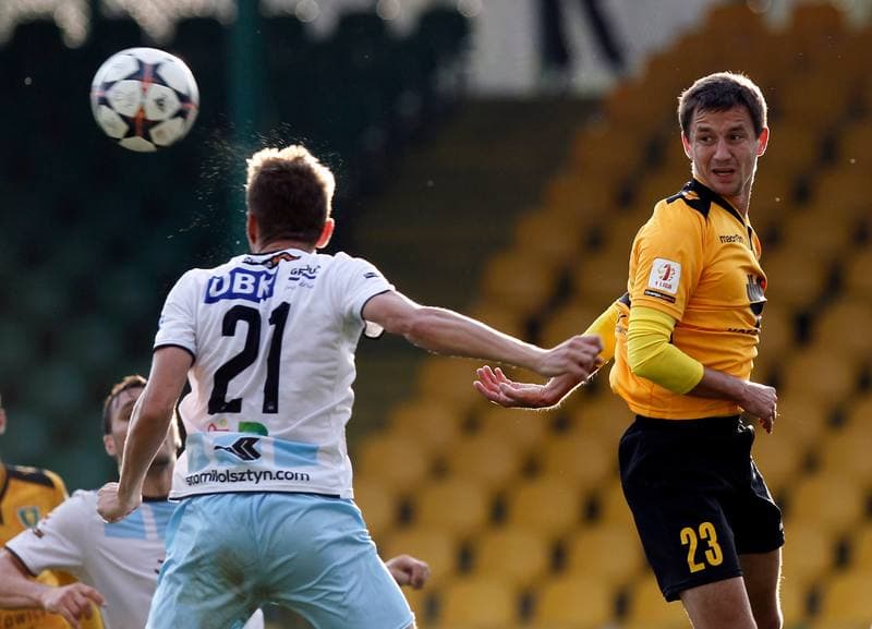 Football. I Liga. GKS Katowice - Stomil Olsztyn. 18.10.2014