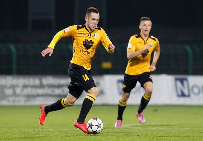 Football. I Liga. GKS Katowice - Dolcan Zabki. 25.10.2014