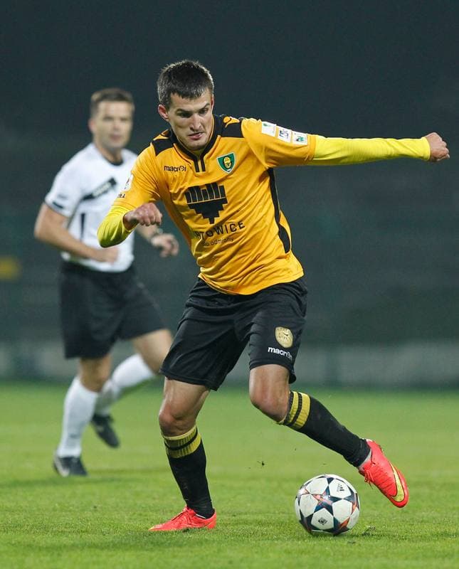 Football. I Liga. GKS Katowice - Dolcan Zabki. 25.10.2014