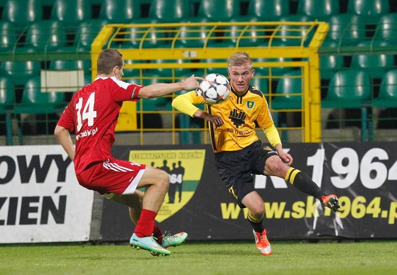 Football. I Liga. GKS Katowice - Dolcan Zabki. 25.10.2014