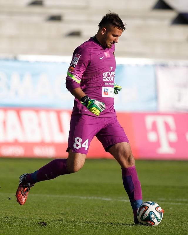 Football. T-Mobile Ekstraklasa. Gornik Zabrze - Pogon Szczecin. 02.11.2014