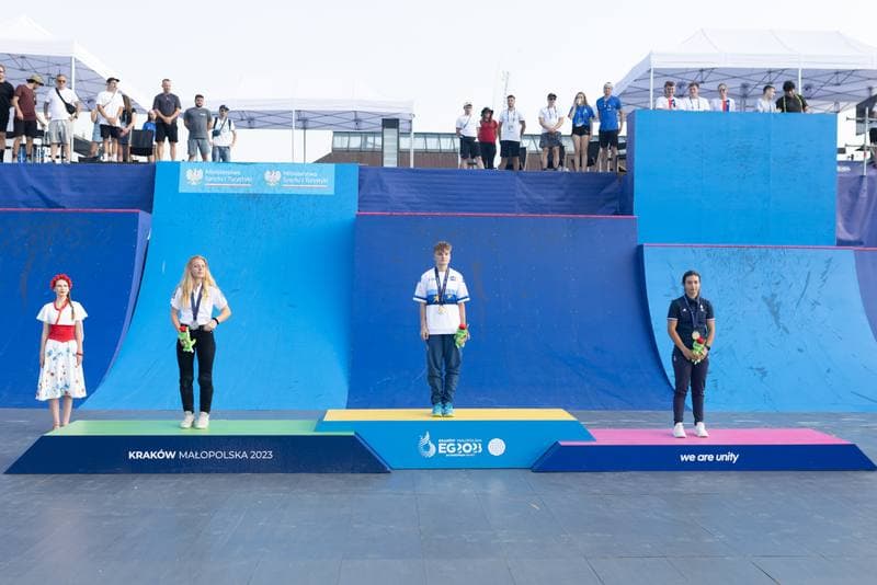 BMX. European Games. Women's Park Final. 22.06.2023