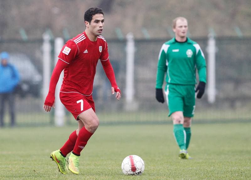 Football. III Liga Opolsko Slaska. Grunwald Ruda Slaska - Piast II Gliwice. 15.11.2014