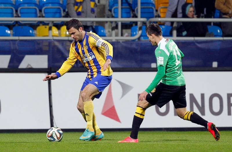 Football. I Liga. Arka Gdynia - GKS Katowice. 16.11.2014