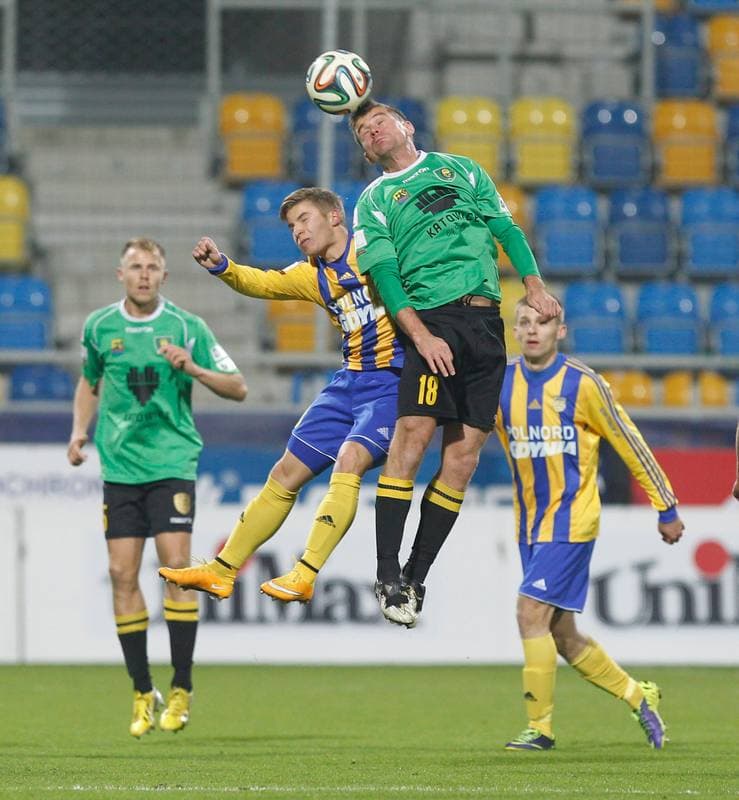 Football. I Liga. Arka Gdynia - GKS Katowice. 16.11.2014