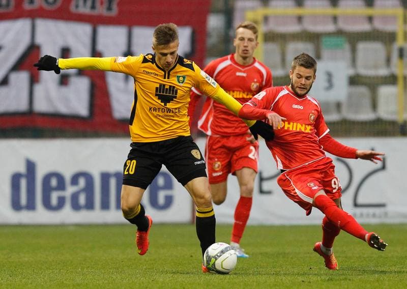 Football. I Liga. Widzew Lodz - GKS Katowice. 22.11.2014