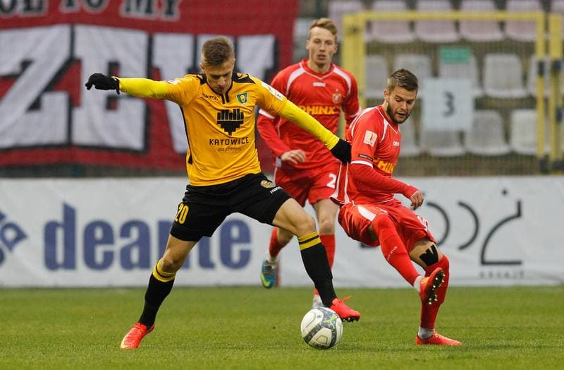 Football. I Liga. Widzew Lodz - GKS Katowice. 22.11.2014