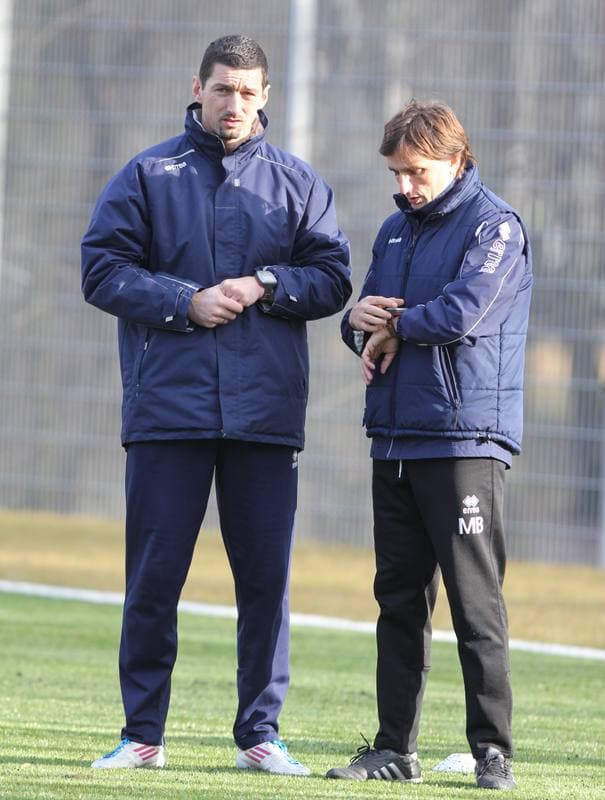 Football. Piast Gliwice. Training. 20.12.2010