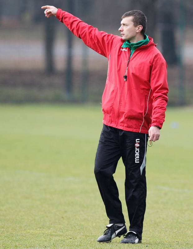 Football. GKS Katowice. Training. 29.06.2015