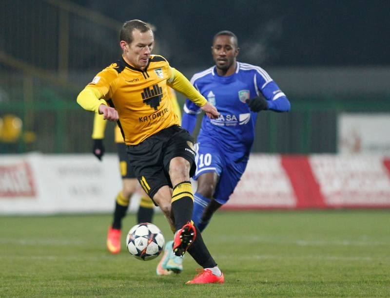 Football. I Liga. GKS Katowice - Miedz Legnica. 29.11.2014