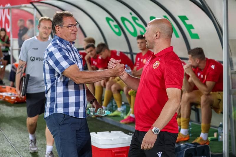 Football. PKO BP Ekstraklasa. Gornik Zabrze - Widzew Lodz. 18.08.2023