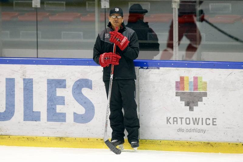 Ice Hockey. Poland national team. Training. 13.02.2018