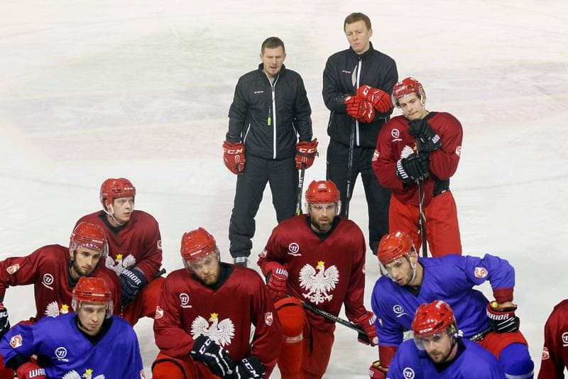 Ice Hockey. Poland national team. Training. 13.02.2018